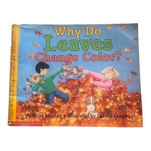 Why Do Leaves Change Color Vintage Paperback book